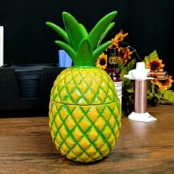 Cheap ⭐ Bars BarConic® Tiki Drinkware - Pineapple Stand - 14 Ounce 🔔 -BARS Sales Store pineapple stand tiki mug 6 800x