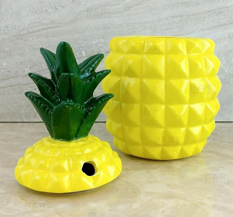 Best Pirce š„ Bars BarConicĀ® Ceramic Pineapple Tiki Mug With Lid - 20oz š„ 4 Best Pirce š„ Bars BarConicĀ® Ceramic Pineapple Tiki Mug With Lid - 20oz š„ - Image 2