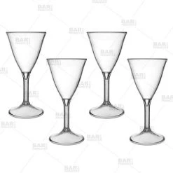 Deals ⭐ Bars Plastic Martini Shot Glasses - 4 Pack - Reusable 🔥
