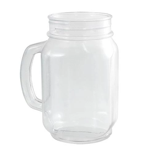 Wholesale 🔔 Bars 32oz. Plastic Mason Jar With Handle ⌛ 3 Wholesale 🔔 Bars 32oz. Plastic Mason Jar With Handle ⌛
