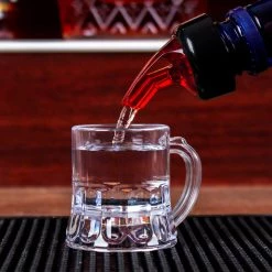 Discount 🛒 Bars Plastic Mug Shot - 1.5 Ounce - BarConic® 💯 -BARS Sales Store plastic mug shot scene2 800x