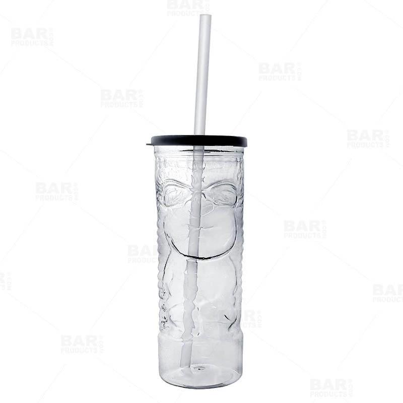 Best reviews of ⌛ Bars BarConic® Tiki Cup - Clear Plastic W/ Lid And Straw - 24oz ✨ 5 Best reviews of ⌛ Bars BarConic® Tiki Cup - Clear Plastic W/ Lid And Straw - 24oz ✨ - Image 3