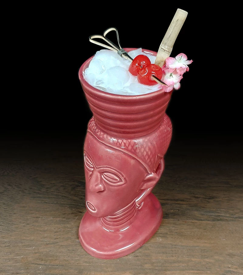 Top 10 ⭐ Bars BarConic® Rose Polynesian Queen - Tiki Mug 🎉 4 Top 10 ⭐ Bars BarConic® Rose Polynesian Queen - Tiki Mug 🎉 - Image 2