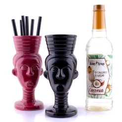 Budget 🧨 Bars Tiki Gift Set - Polynesian Queens 🎁