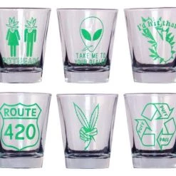 Flash Sale ✔️ Bars Pot Themed Shot Glass Set 🔔