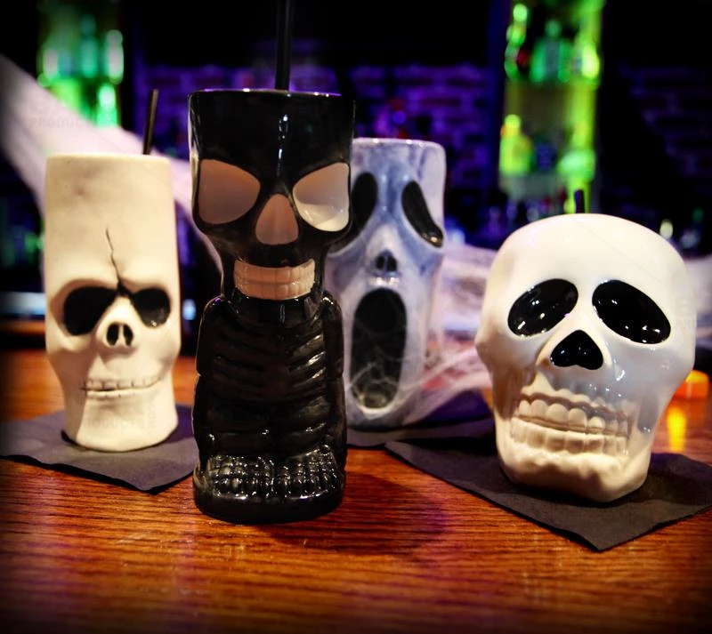 Best Sale 🔥 Bars Spooky Tiki Mugs Drinkware Package ⌛ 6 Best Sale 🔥 Bars Spooky Tiki Mugs Drinkware Package ⌛ - Image 4