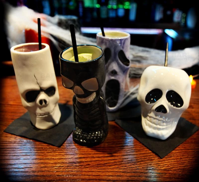 Best Sale 🔥 Bars Spooky Tiki Mugs Drinkware Package ⌛ 7 Best Sale 🔥 Bars Spooky Tiki Mugs Drinkware Package ⌛ - Image 5