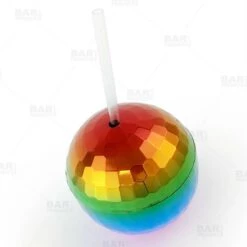 Top 10 ๐ Bars Plastic Rainbow Disco Ball Drinking Cup W/ Straw And Lid - 12 Oz โ 8 Top 10 ๐ Bars Plastic Rainbow Disco Ball Drinking Cup W/ Straw And Lid - 12 Oz โ -BARS Sales Store rainbow disco ball novelty cup bpc 1 800x