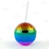 Top 10 🎉 Bars Plastic Rainbow Disco Ball Drinking Cup W/ Straw And Lid - 12 Oz ⌛ 2 Top 10 🎉 Bars Plastic Rainbow Disco Ball Drinking Cup W/ Straw And Lid - 12 Oz ⌛ -BARS Sales Store rainbow disco ball novelty cup bpc 800 800x