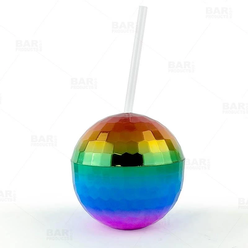 Top 10 ๐ Bars Plastic Rainbow Disco Ball Drinking Cup W/ Straw And Lid - 12 Oz โ 3 Top 10 ๐ Bars Plastic Rainbow Disco Ball Drinking Cup W/ Straw And Lid - 12 Oz โ