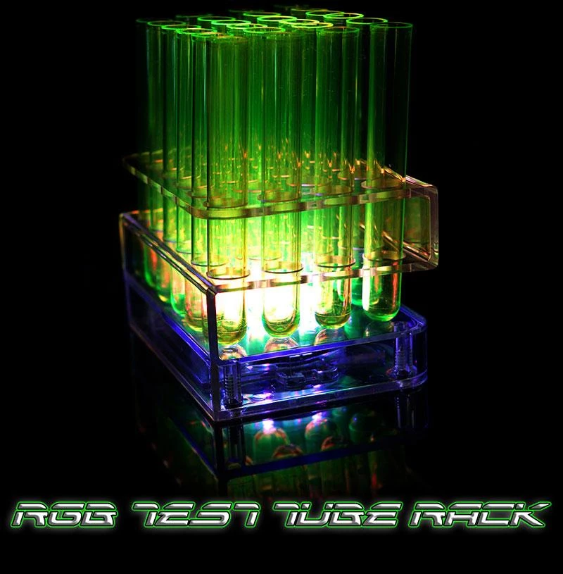 Cheapest ๐ Bars Multi-Color LED Light Up Test Tube Trays โ 24 Hole ๐งจ 4 Cheapest ๐ Bars Multi-Color LED Light Up Test Tube Trays โ 24 Hole ๐งจ - Image 2