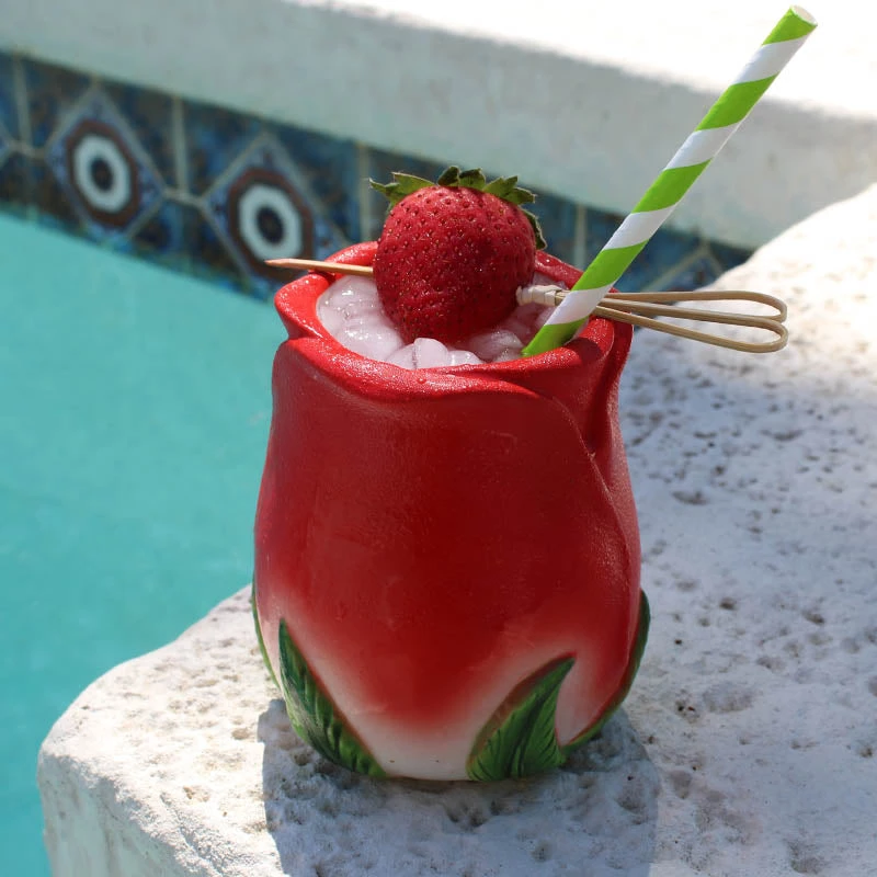 Best deal 𤩠Bars BarConic® Tiki Rose Petal - 12 Ounce 𤩠4 Best deal 𤩠Bars BarConic® Tiki Rose Petal - 12 Ounce 𤩠- Image 2