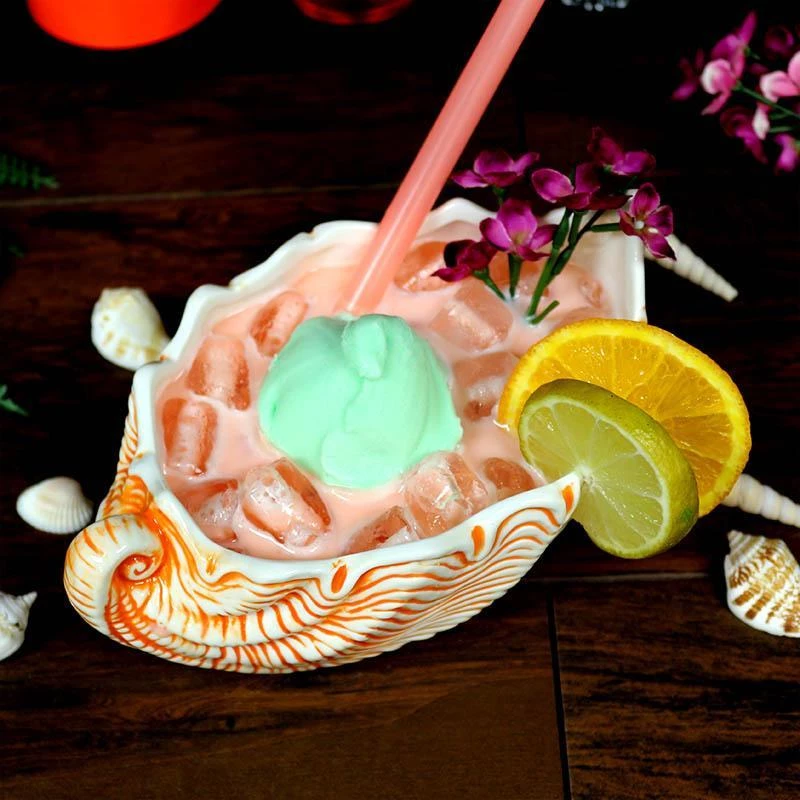 Flash Sale ⭐ Bars BarConic ® Sea Shell Tiki Mug - 30 Oz 🤩 4 Flash Sale ⭐ Bars BarConic ® Sea Shell Tiki Mug - 30 Oz 🤩 - Image 2