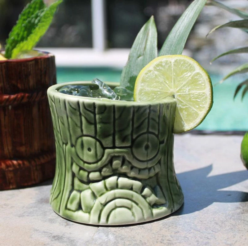 Outlet ๐ Bars Short & Stubby Tiki Mug ๐ 4 Outlet ๐ Bars Short & Stubby Tiki Mug ๐ - Image 2