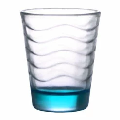 Best Sale 🎉 Bars BarConic® 1.75oz Blue/Teal Wave Shot Glass 🎁