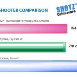 Discount ✔️ Bars Polystyrene Crystal Cut Tube SHOTZ® / Test Tube Shooters - Pack Of 100 🌟 21 Discount ✔️ Bars Polystyrene Crystal Cut Tube SHOTZ® / Test Tube Shooters - Pack Of 100 🌟 -BARS Sales Store shotz tubes comparison 1 800x