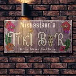 Coupon ✔️ Bars CUSTOMIZABLE Large Plank Sign - 11 3/4" X 23 3/4" - Tiki - Multiple Color Options ❤️ -BARS Sales Store sign wood 11x23 tiki brick bg purple 1000x1000 9c72a387 b47c 46fe 8d62 9f1e66f8cbe6 800x
