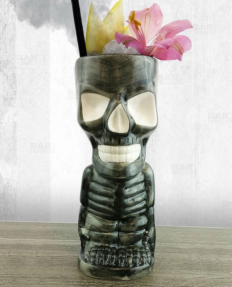Flash Sale 💯 Bars BarConic® Ceramic Skeleton Tiki Mug - 10oz ❤️ 7 Flash Sale 💯 Bars BarConic® Ceramic Skeleton Tiki Mug - 10oz ❤️ - Image 5