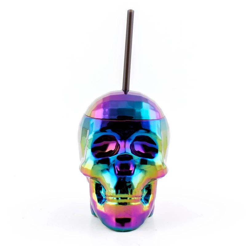 Outlet ๐ Bars Skull Cup W/ Straw And Lid - 22 Ounce (Color Options) ๐ 5 Outlet ๐ Bars Skull Cup W/ Straw And Lid - 22 Ounce (Color Options) ๐ - Image 3