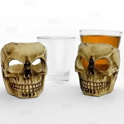 Cheapest ๐งจ Bars BarConicยฎ Shot Glass W/ Ceramic Skull Base - 2 Ounce ๐คฉ