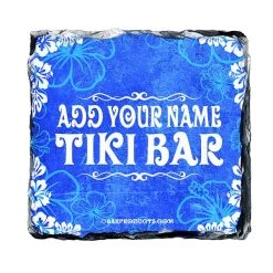 Hot Sale ๐ Bars Tiki Themed CUSTOMIZABLE Rock Slate Coasters โจ 12 Hot Sale ๐ Bars Tiki Themed CUSTOMIZABLE Rock Slate Coasters โจ -BARS Sales Store slate coaster tiki web blue 800x