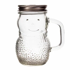 Brand new ๐ Bars BarConicยฎ Snowman Mason Jar With Handle - 16oz ๐คฉ