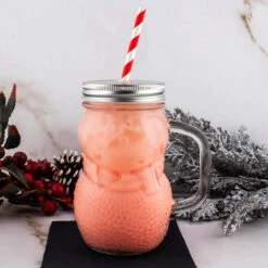 Brand new 🎉 Bars BarConic® Snowman Mason Jar With Handle - 16oz 🤩 8 Brand new 🎉 Bars BarConic® Snowman Mason Jar With Handle - 16oz 🤩 -BARS Sales Store snowman masonjar3 800x