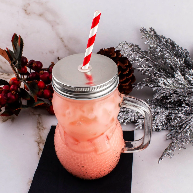 Brand new 🎉 Bars BarConic® Snowman Mason Jar With Handle - 16oz 🤩 4 Brand new 🎉 Bars BarConic® Snowman Mason Jar With Handle - 16oz 🤩 - Image 2