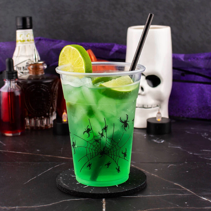 Best Pirce 🔥 Bars Soft Plastic Cups - 16 Ounce - Spiders 20 Ct. 🌟 4 Best Pirce 🔥 Bars Soft Plastic Cups - 16 Ounce - Spiders 20 Ct. 🌟 - Image 2