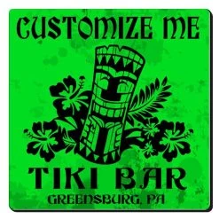 Cheap ๐ Bars CUSTOMIZABLE Coaster -Tiki Design - 3.5in Square Foam ๐ 11 Cheap ๐ Bars CUSTOMIZABLE Coaster -Tiki Design - 3.5in Square Foam ๐ -BARS Sales Store square foam coaster grn tiki web1 800x