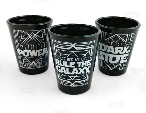 Discount 🥰 Bars BarConic® Black Shot Glasses - Multiple Designs - 1.75 Oz 🧨 5 Discount 🥰 Bars BarConic® Black Shot Glasses - Multiple Designs - 1.75 Oz 🧨 - Image 3
