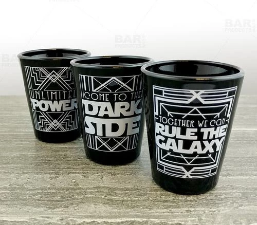 Discount 🥰 Bars BarConic® Black Shot Glasses - Multiple Designs - 1.75 Oz 🧨 4 Discount 🥰 Bars BarConic® Black Shot Glasses - Multiple Designs - 1.75 Oz 🧨 - Image 2