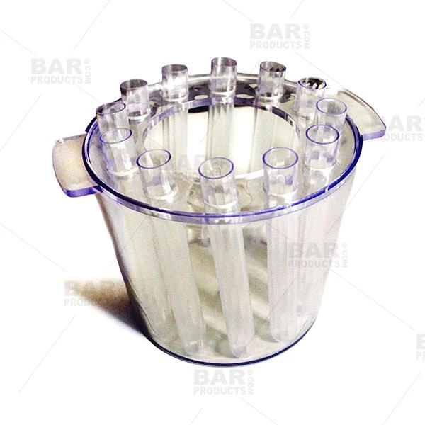 Brand new 🤩 Bars BarConic® Test Tube Ice Bucket Shooter Tray - 12 Test Tubes - Clear 🤩 4 Brand new 🤩 Bars BarConic® Test Tube Ice Bucket Shooter Tray - 12 Test Tubes - Clear 🤩 - Image 2