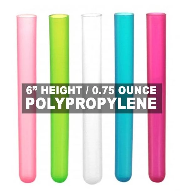 Flash Sale 😍 Bars Unbreakable Polypropylene Tube SHOTZ® / Test Tube Shooters - Pack Of 100 🧨 3 Flash Sale 😍 Bars Unbreakable Polypropylene Tube SHOTZ® / Test Tube Shooters - Pack Of 100 🧨