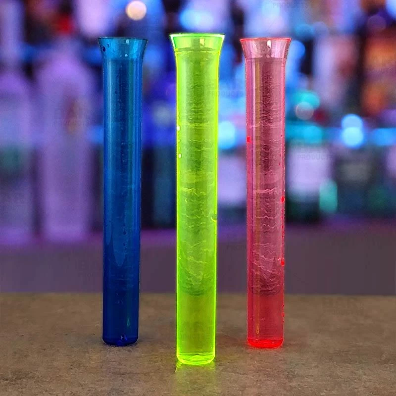 New ๐ Bars Flat Bottom Assorted Neon Test Tubes - 25ml (25 Pack) โ 4 New ๐ Bars Flat Bottom Assorted Neon Test Tubes - 25ml (25 Pack) โ - Image 2