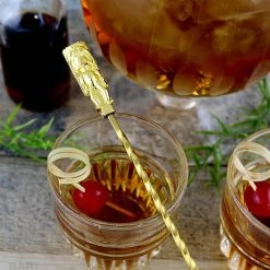 Promo ⭐ Bars Bar Spoon - Tiki Butt Ku - Gold Plated - 40cm 😉 11 Promo ⭐ Bars Bar Spoon - Tiki Butt Ku - Gold Plated - 40cm 😉 -BARS Sales Store tiki bar spoon gold bpc 5 800x