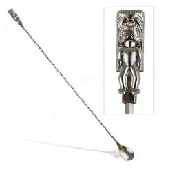 Cheapest 🥰 Bars Bar Spoon - Tiki Butt Ku - Stainless Steel - 40cm 🎉