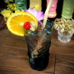 Discount 👍 Bars BarConic® Teal Tiki Glass - 15oz 🛒 13 Discount 👍 Bars BarConic® Teal Tiki Glass - 15oz 🛒 -BARS Sales Store tiki glass blue tinted bpc 6 800x