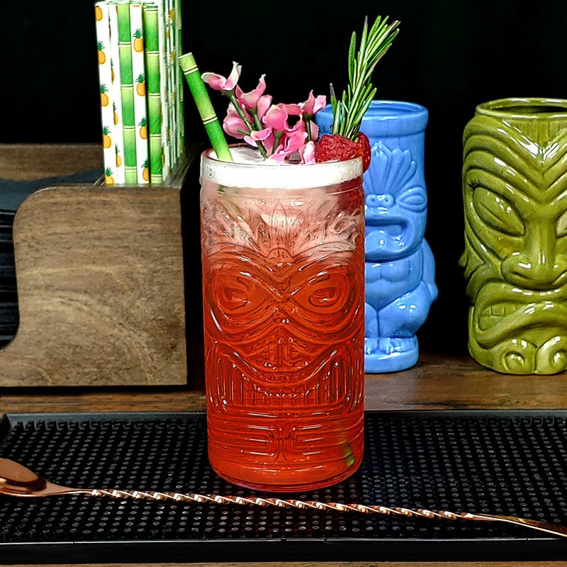 Buy š Bars BarConicĀ® Grinning Tiki Glass - 16 Oz Tall ā 5 Buy š Bars BarConicĀ® Grinning Tiki Glass - 16 Oz Tall ā - Image 3