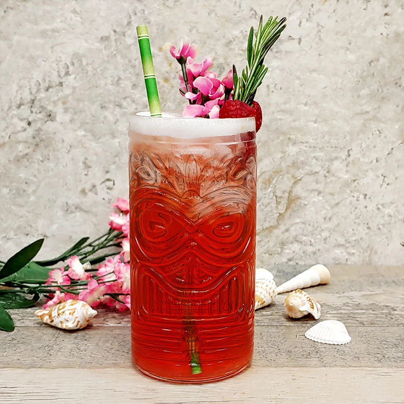 Buy š Bars BarConicĀ® Grinning Tiki Glass - 16 Oz Tall ā 4 Buy š Bars BarConicĀ® Grinning Tiki Glass - 16 Oz Tall ā - Image 2