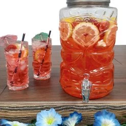 Top 10 💯 Bars BarConic® Tiki Beverage Dispenser Glass - W/ Tap - 1.6 Gallons 💯 6 Top 10 💯 Bars BarConic® Tiki Beverage Dispenser Glass - W/ Tap - 1.6 Gallons 💯 -BARS Sales Store tiki jugrollbs 800x