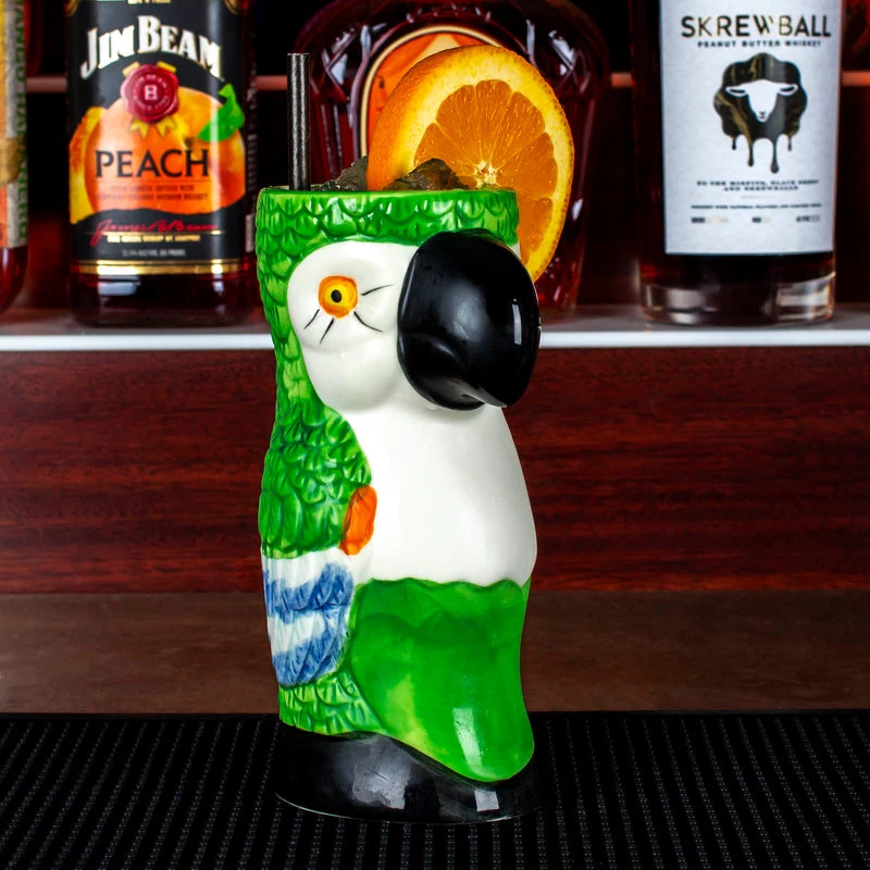 Budget ✔️ Bars Tiki Drinkware - Macaw - 16 Ounce - BarConic® 😉 7 Budget ✔️ Bars Tiki Drinkware - Macaw - 16 Ounce - BarConic® 😉 - Image 5