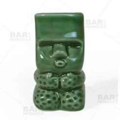 Coupon 👏 Bars BarConic® Ceramic Tiki Shots 🌟 17 Coupon 👏 Bars BarConic® Ceramic Tiki Shots 🌟 -BARS Sales Store tiki man shot glass green front bpc 800x