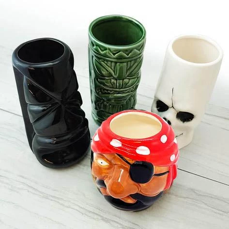 Coupon 👍 Bars Tiki Mugs Drinkware Package 3 - Set Of 4 😍 4 Coupon 👍 Bars Tiki Mugs Drinkware Package 3 - Set Of 4 😍 - Image 2