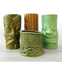 Coupon ✔️ Bars Tiki Mugs Drinkware Package 4 - Set Of 4 🤩