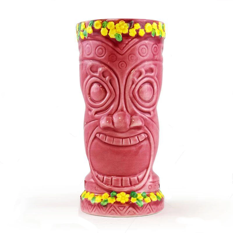 Brand new 🤩 Bars BarConic® Flower Goddess Tiki Drinkware - Pink - 12oz 👏 3 Brand new 🤩 Bars BarConic® Flower Goddess Tiki Drinkware - Pink - 12oz 👏