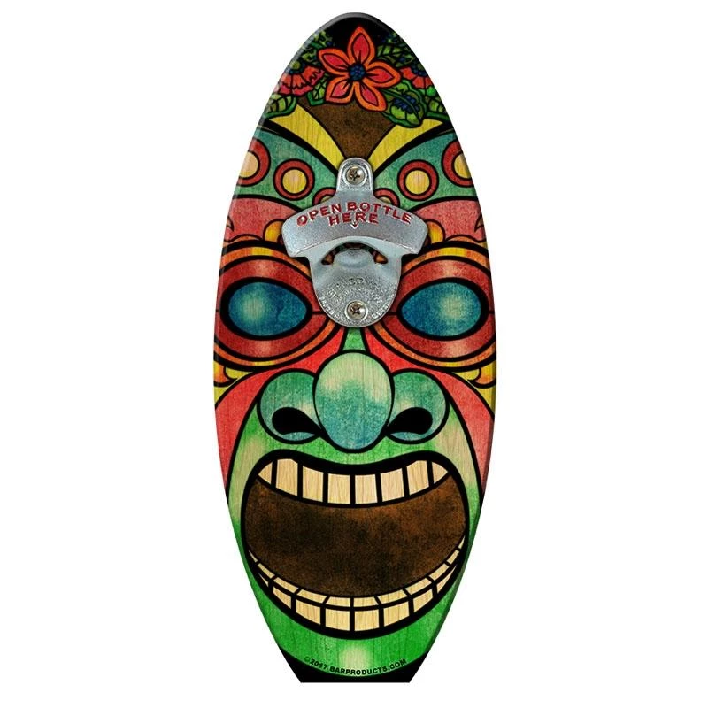 Cheap ๐ Bars Carnival Tiki Man Surfboard Wall Mount Bottle Opener ๐ 3 Cheap ๐ Bars Carnival Tiki Man Surfboard Wall Mount Bottle Opener ๐