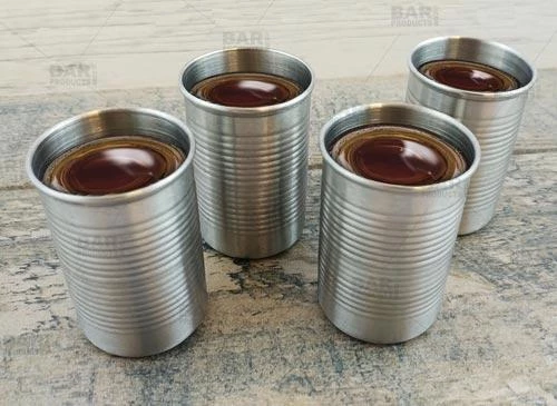 Wholesale ๐ Bars Tin Can Shots - 2 Oz - Unique Shots - Pack Of 4 ๐ 4 Wholesale ๐ Bars Tin Can Shots - 2 Oz - Unique Shots - Pack Of 4 ๐ - Image 2