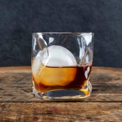 Discount 🎉 Bars BarConic® Twist Shape Rocks Glass (Quantity Options) - 9.5 Ounce 😀 -BARS Sales Store twist shape rocks glass scene2 800x