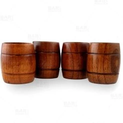 Deals ๐ Bars Barrel Wood Shots - Set Of 4 - 2 Ounce ๐ 9 Deals ๐ Bars Barrel Wood Shots - Set Of 4 - 2 Ounce ๐ -BARS Sales Store wood barrel shots set of 4 bpc 800 3 800x